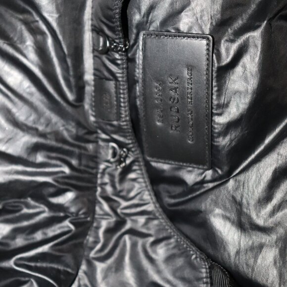 RUDSAK Black Bomber Winter Jacket - Picture 4 of 13